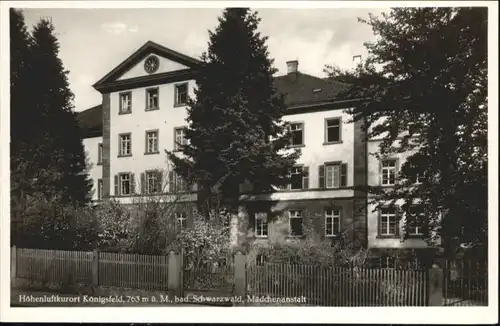 Koenigsfeld Maedchenanstalt *