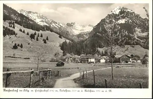 Reichenbach Oberstdorf Entschenkopf Nebelhorn Rubihorn Kurheim Hirsch *