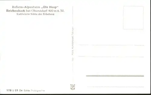 Reichenbach Oberstdorf Gaisbachtobel *