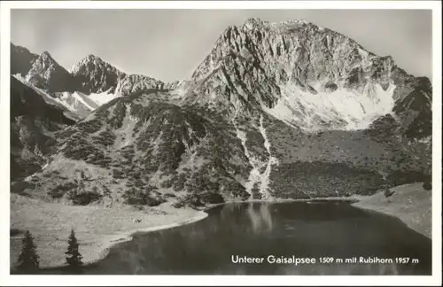 Reichenbach Oberstdorf Unterer Gaisalpsee Rubihorn *