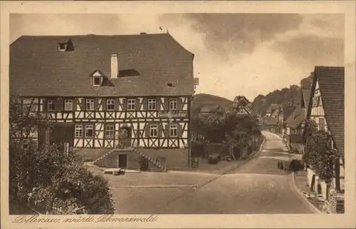 Loffenau Schwarzwald Gasthaus Pension zum Adler *