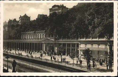 Karlsbad Eger Muehlbrunn Colonade x