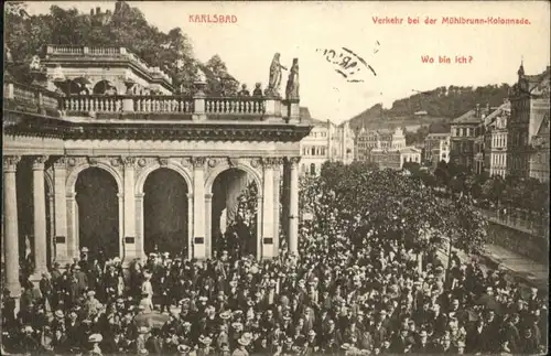 Karlsbad Eger Muehlbrunn Kolonade x