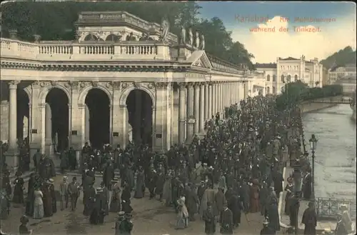 Karlsbad Eger Muehlbrunnen *