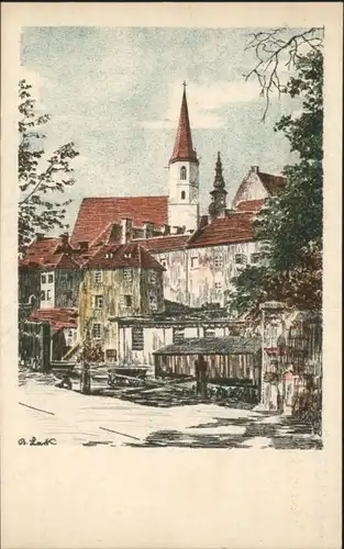 Eger Franziskaner Kirche Kuenstler B Lark *