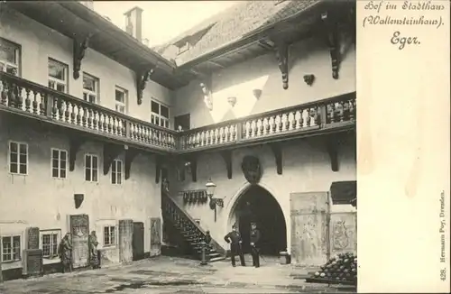 Eger Hof im Stadthaus Wallensteinhaus *