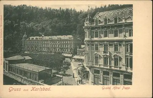 Karlsbad Eger Grand Hotel Pupp *