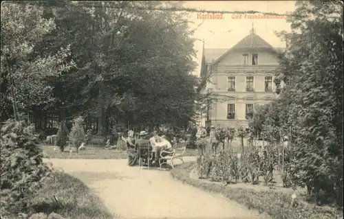 Karlsbad Eger Cafe Freundschaftssaal x