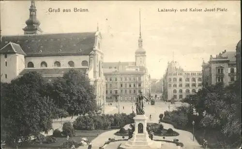 Bruenn Brno Bruenn Lazansky Kaiser Josef Platz x / Brno /Brno-mesto