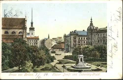 Bruenn Brno Bruenn Kaiser Josef Lazansky Platz x / Brno /Brno-mesto