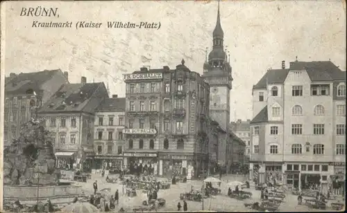 Bruenn Brno Bruenn Krautmarkt Kaiser Wilhelm Platz x / Brno /Brno-mesto