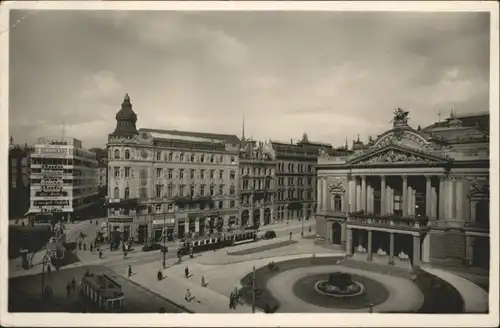 Bruenn Brno Bruenn Theater Platz Strassenabhn x / Brno /Brno-mesto