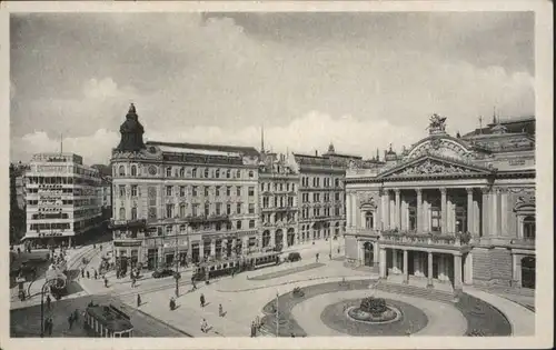 Bruenn Brno Bruenn Theater Platz Strassenbahn * / Brno /Brno-mesto