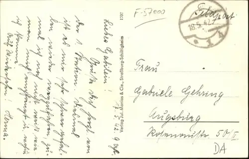 ww65873 Metz Moselle Lothringen Metz Roemertor x Kategorie. Metz Alte Ansichtskarten