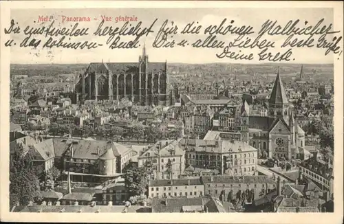 ww65881 Metz Moselle Lothringen Metz  x Kategorie. Metz Alte Ansichtskarten