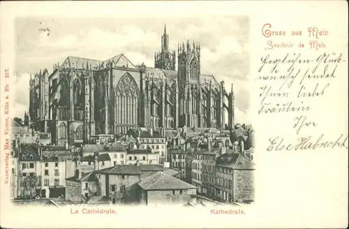 ww65894 Metz Moselle Lothringen Metz Cathedrale  x Kategorie. Metz Alte Ansichtskarten