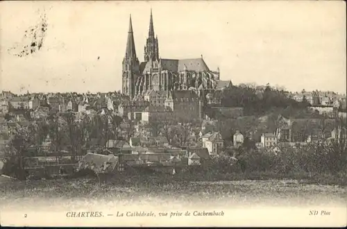 Chartres Cathedrale Cachembach x