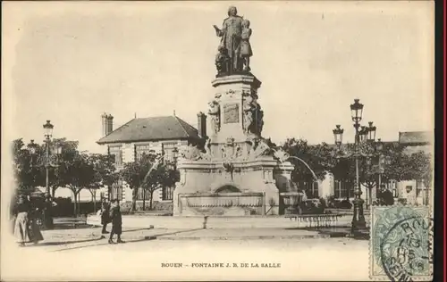 Rouen Fontaine J. B. la Salle x
