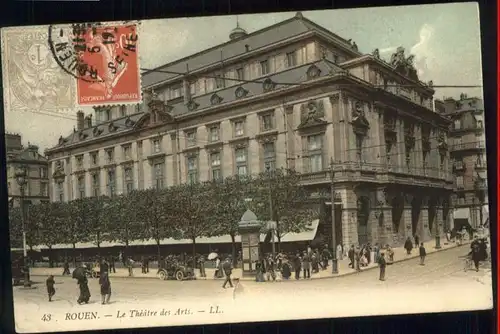 Rouen Theatre Arts Litfasssaeule x