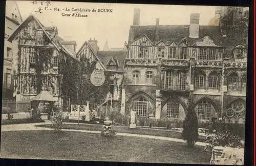 Rouen Cathedrale Cour Albane x