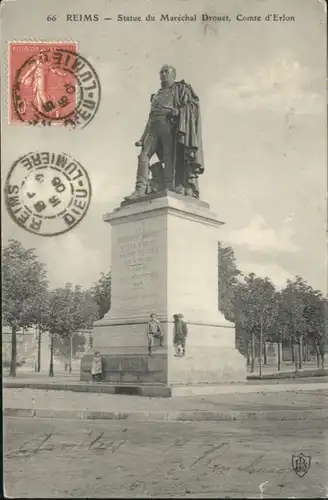 Reims Statue Marechal Drouet x