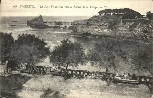 Biarritz Port Rocher Vierge *