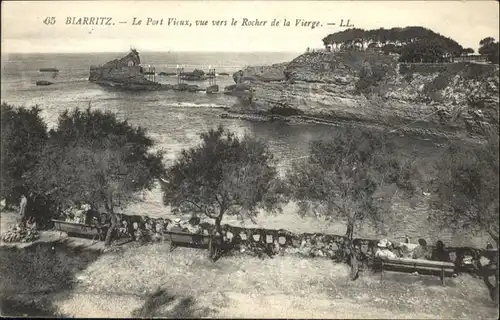 Biarritz Port Rocher Vierge *