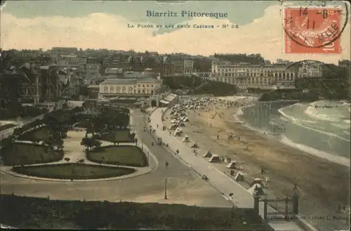 Biarritz Plage Casino x