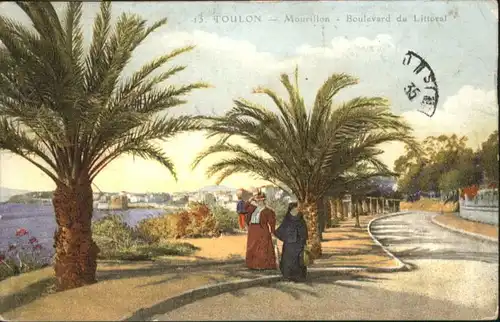 Toulon Mourillon Boulevard Littoral x