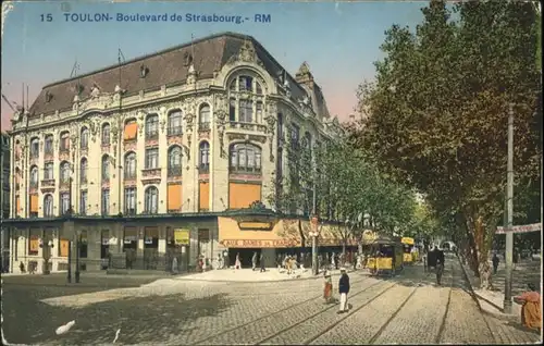 Toulon Boulevard Strasbourg Strassenbahn  *