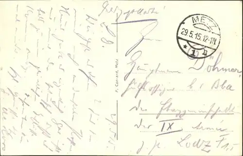 ww70711 Metz Moselle Lothringen Metz  x Kategorie. Metz Alte Ansichtskarten