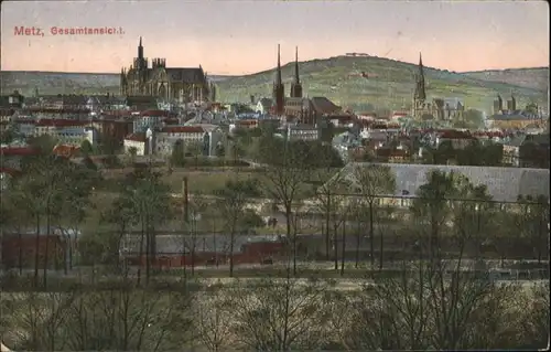 ww70782 Metz Moselle Lothringen Metz  x Kategorie. Metz Alte Ansichtskarten