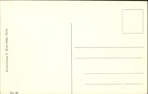 ww70783 Metz Moselle Lothringen Metz Prinz Friedrich Karl Tor * Kategorie. Metz Alte Ansichtskarten