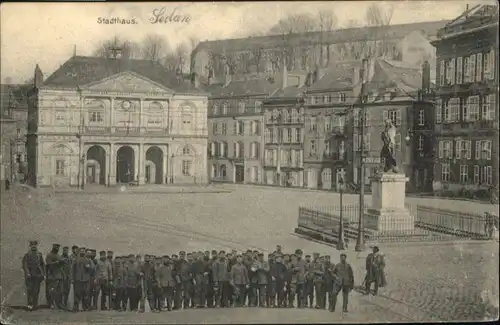 Sedan [handschriftlich] Stadthaus Soldaten x