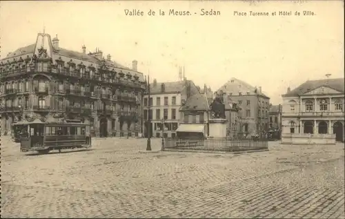 Sedan Vallee Meuse Place Turenne Hotel de Ville x