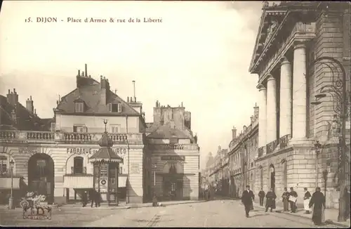 Dijon Place Armes Rue Liberte *