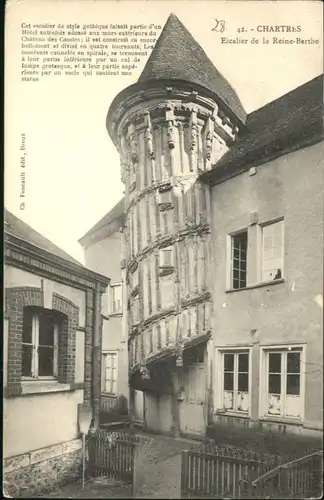 Chartres Escalier Reine-Berthe x