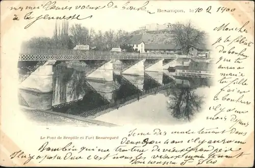 Besancon Pont Bregille Fort Beauregard x