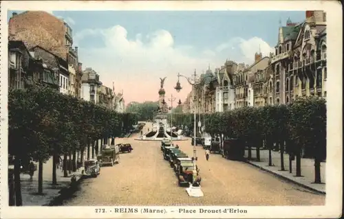 Reims Marne Place Drouet-d'Erlon *