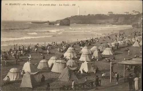 Biarritz Plage Tentes x