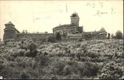 Hohkoenigsburg Suedseite Grosses Bollwerk Hochschloss Kleines Bollwerk x