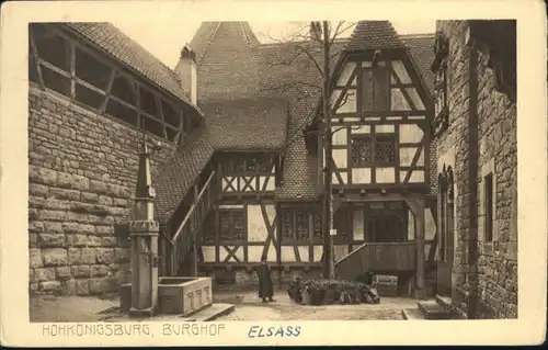 Hohkoenigsburg Burghof x