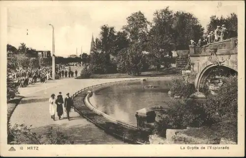 ww80382 Metz Moselle Lothringen Metz La Grotte de l'esplanade * Kategorie. Metz Alte Ansichtskarten