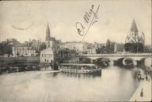 ww80394 Metz Moselle Lothringen Metz Moyen Pont x Kategorie. Metz Alte Ansichtskarten