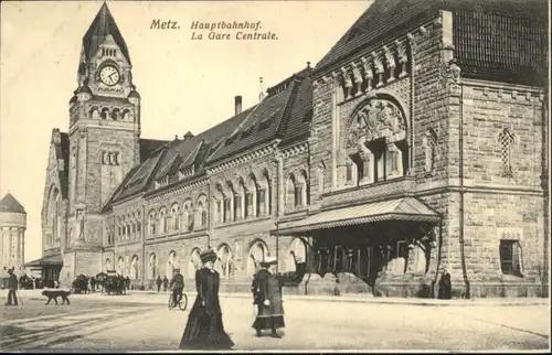 ww80477 Metz Moselle Lothringen Metz La Gare Centrale * Kategorie. Metz Alte Ansichtskarten