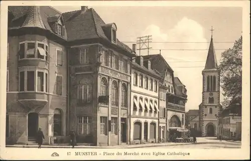 Munster Place Marche Eglise Cathedrale *