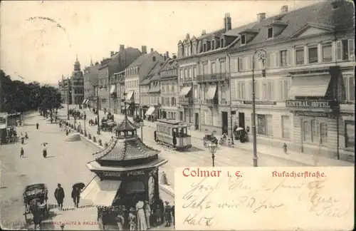 Colmar Rufacherstrasse Strassenbahn x