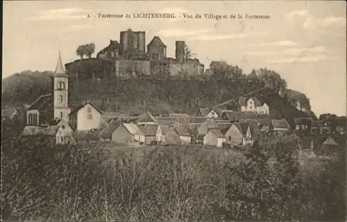 Lichtenberg Forteresse Vue Village  *