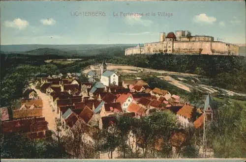 Lichtenberg Forteresse Vue Village  *