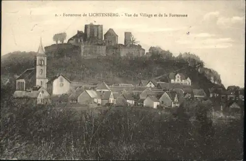 Lichtenberg Forteresse Vue Village  x